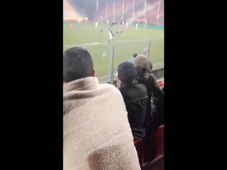 VIDEO | Se lo tomó con humor: dueño del “burrito” relató lo ocurrido en el Estadio Santa Laura