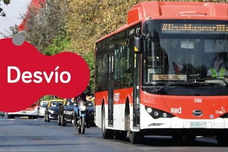 RED informa que se desviarán 7 recorridos en Independencia por obras: Revisa cuáles son y sus nuevas paradas