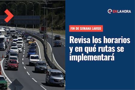 Peaje 3x1: ¿Qué medidas rigen en carreteras el fin de semana largo en la Región Metropolitana?
