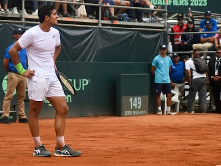 Cristian Garin sucumbió ante Joao Sousa y se despidió del ATP 250 de Córdoba