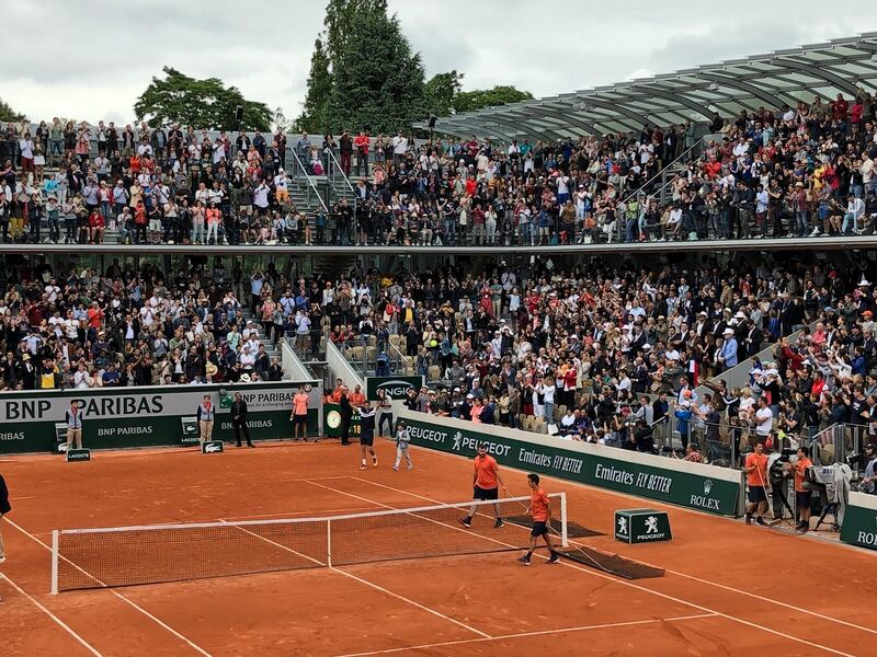 Court Simonne Mathieu de Roland Garros