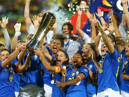 Sumaron su octava corona: Brasil amargó a Colombia y revalidó su título en la Copa América Femenina