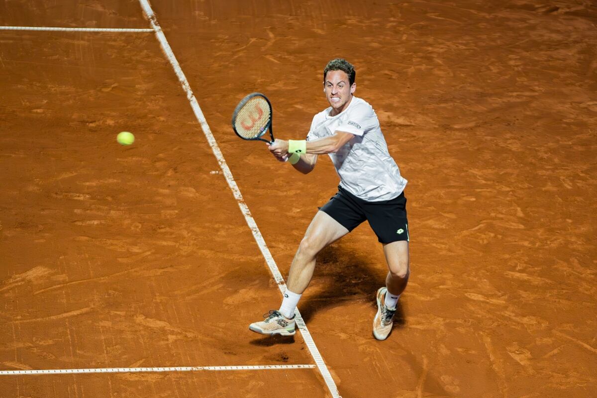 Roberto Carballés Baena en el ATP de Santiago