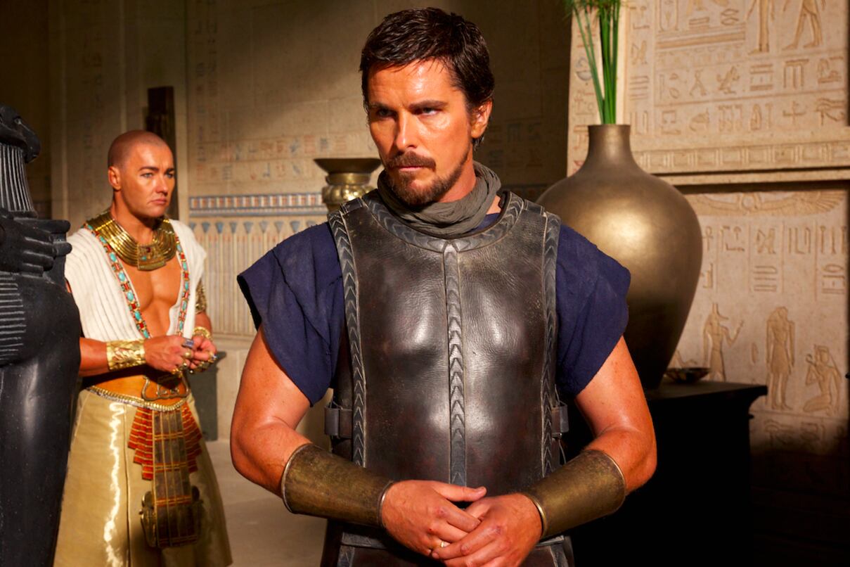 Christian Bale protagonizó “Éxodo: Dioses y Reyes”.