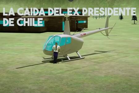 Crean video que simula la caída del helicóptero en el que murió Sebastián Piñera