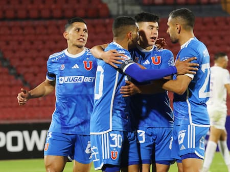 Sin piedad: la U goleó a San Antonio Unido en el Nacional y avanzó en Copa Chile