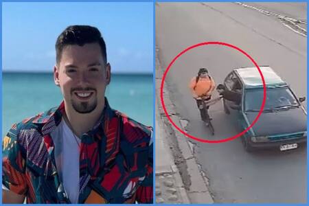 El especial gesto de Nano Calderón con persona a la que le robaron su scooter de insólita manera