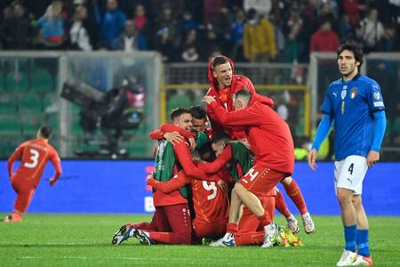 Portugal avanza e Italia queda eliminada ante Macedonia del Norte en el repechaje europeo