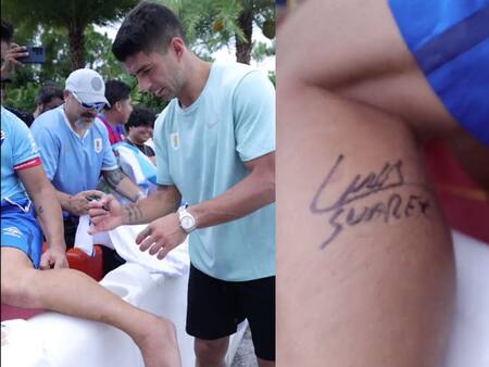 VIDEO | El imborrable recuerdo que se llevó un hincha de Luis Suarez
