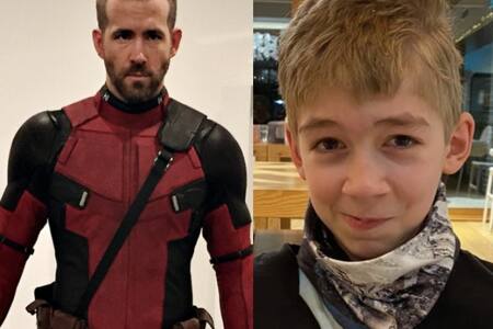 Ryan Reynolds le envió un esperanzador mensaje a un niño fanático de "Deadpool" que lucha contra el cáncer