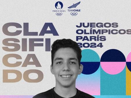 Niño Maravilla a París 2024: Diego Parra se convierte en el decimonoveno chileno clasificado a los Juegos Olímpicos