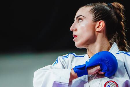 La chilena Valentina Toro no pudo y cayó en la final del Panamericano de Karate en Punta del Este