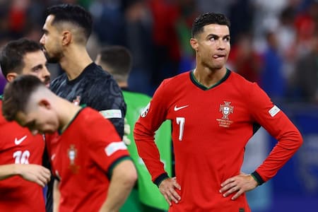 Fin de una era: El negativo récord que dejó Cristiano Ronaldo en la Eurocopa