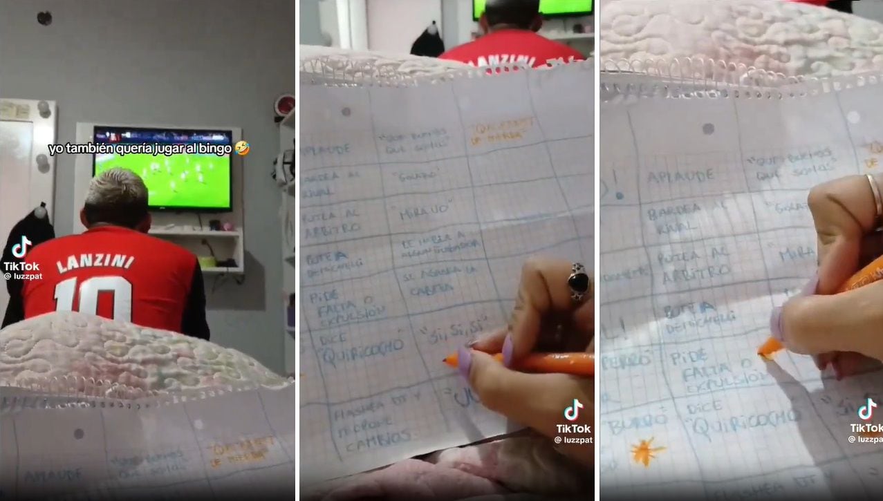 VIDEO | El divertido “bingo del hincha” que se hizo viral en